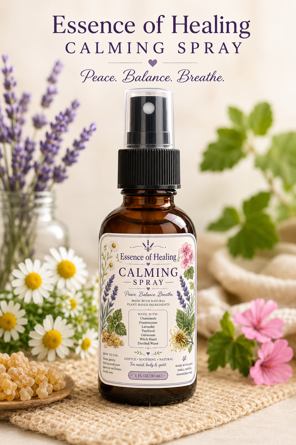 Aromatherapy Calming Spray