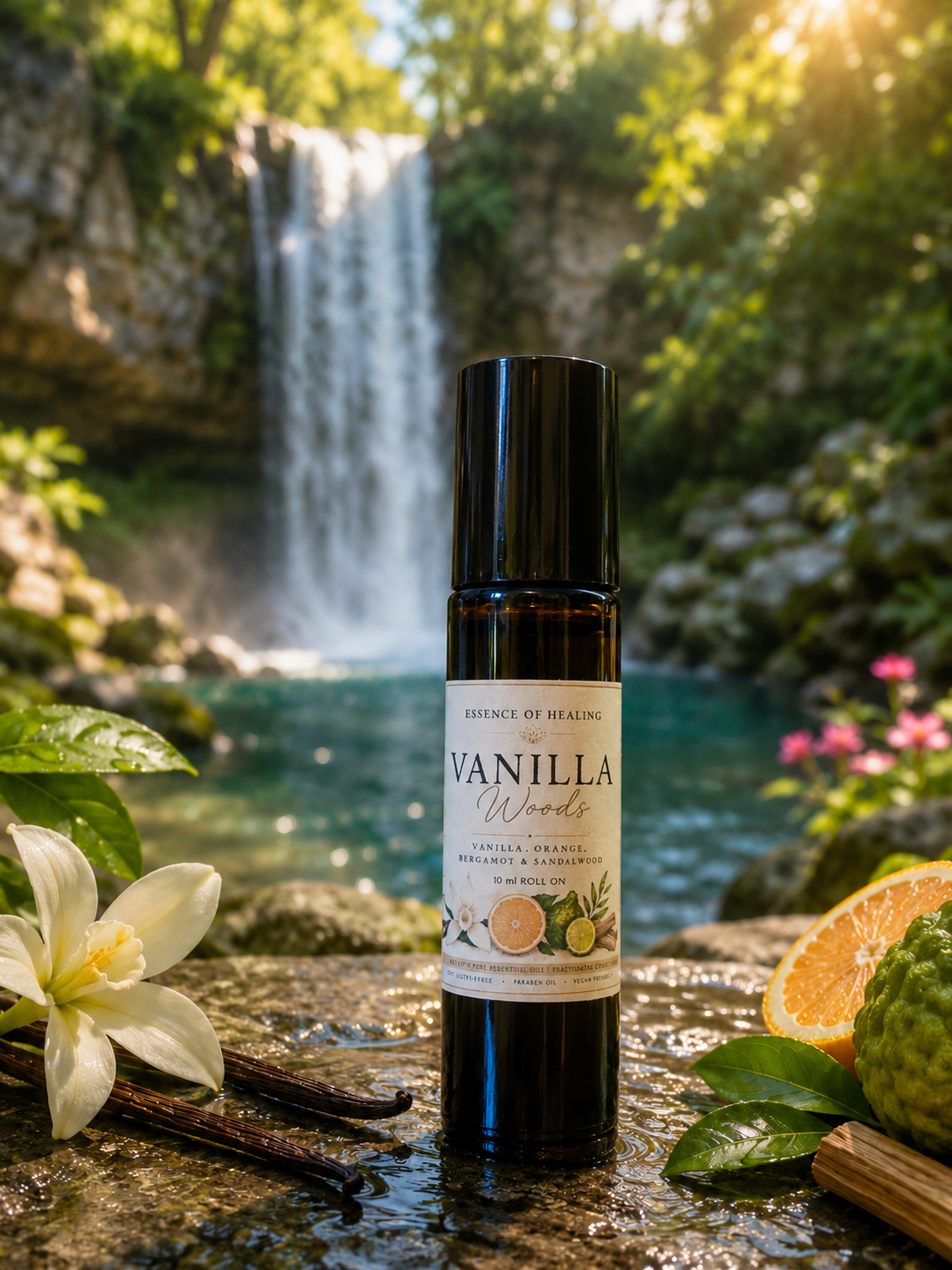 Vanilla Woods scented body oil